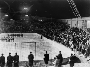 Jordal Amfi under OL i 1952. (Nasjonalbiblioteket)