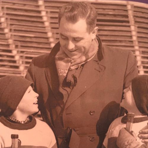 Trygve «Tyten» Iversen sammen med Arne «Pippi» Moen (tv), og Harald «Hakki» Haugen (th)